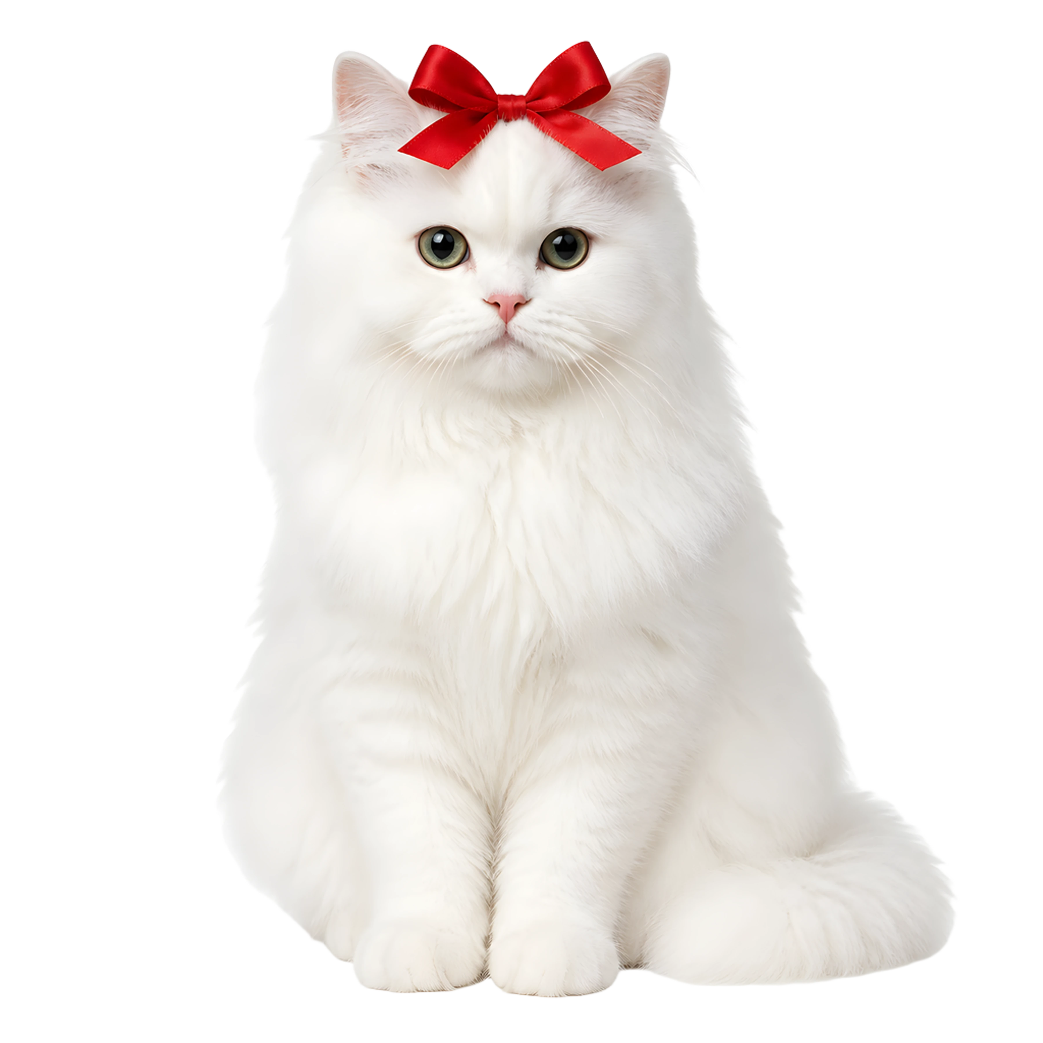 이 쿠션에 인쇄되는 리본 고양이 그림
