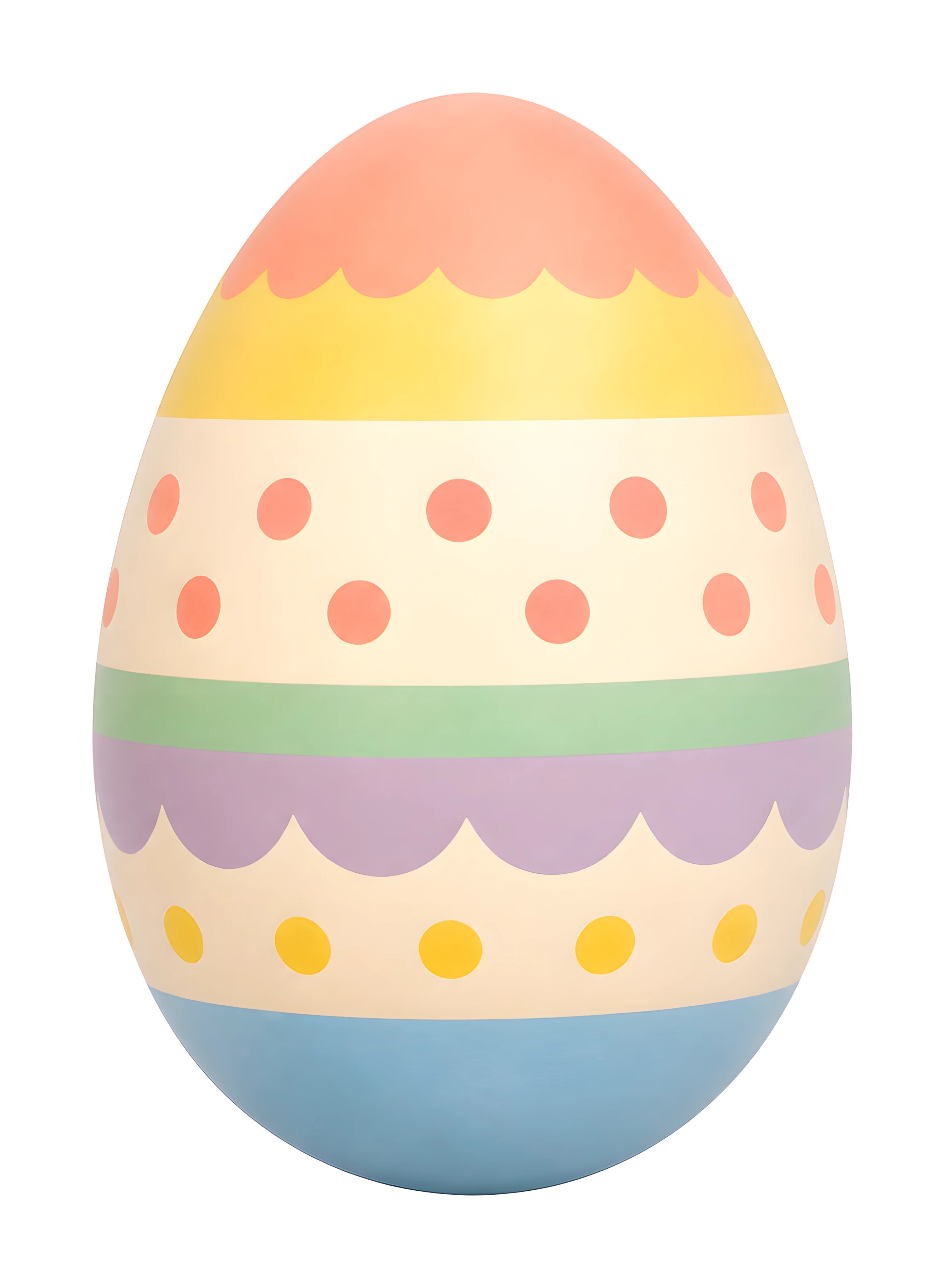 La ilustración de Huevo de Pascua impresa en este cojín
