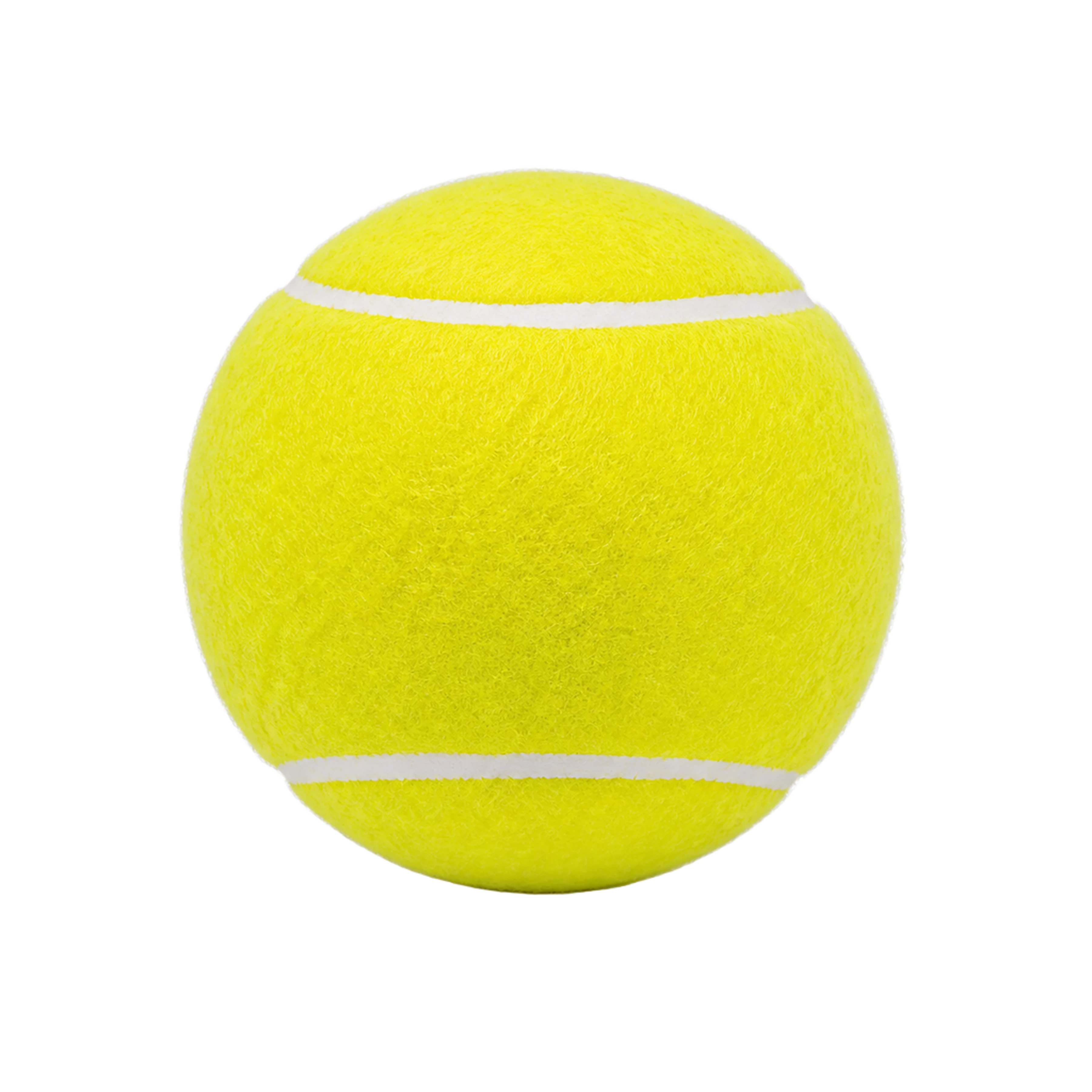 La ilustración de Pelota de tenis impresa en este cojín