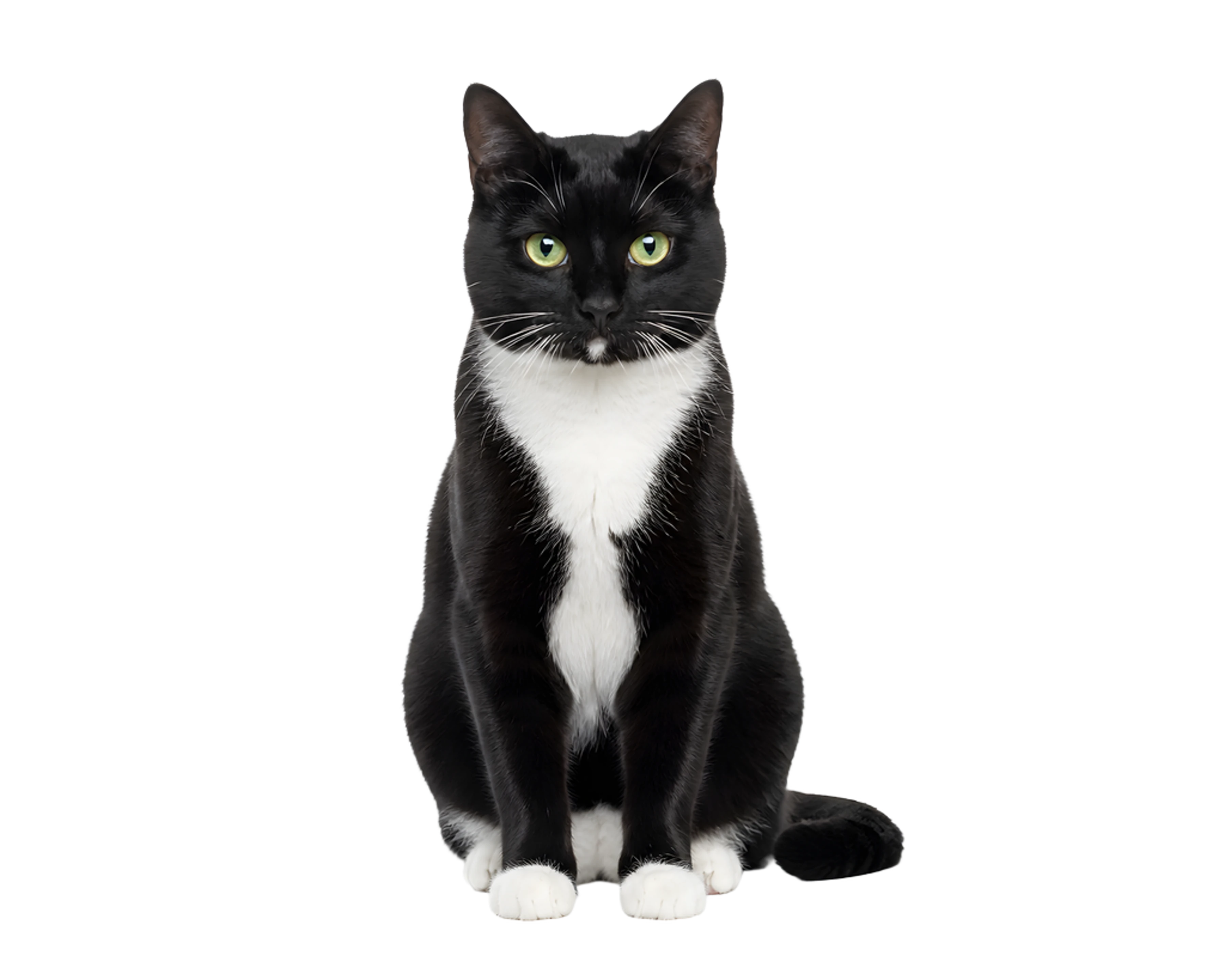 L'illustration de Chat en smoking imprimée sur ce coussin